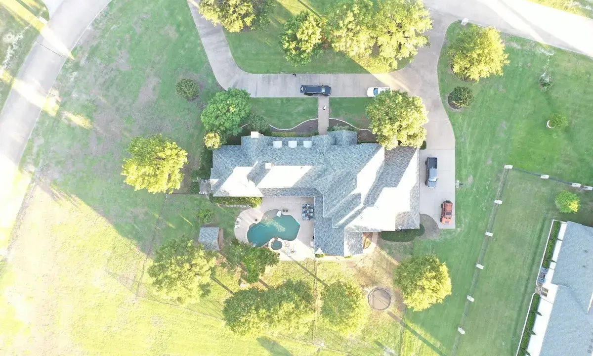 New shingle roof installation on a home in Perry